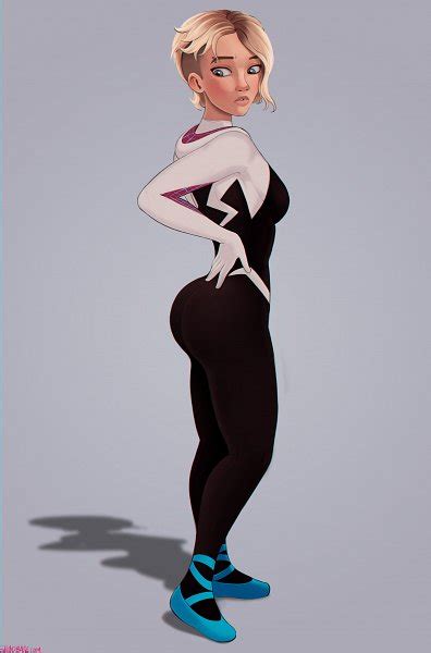 sexy spider gwen rule 34